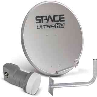 Space UltraHD 80cm Steel Dish Kit
  (DK08-DBN1) 