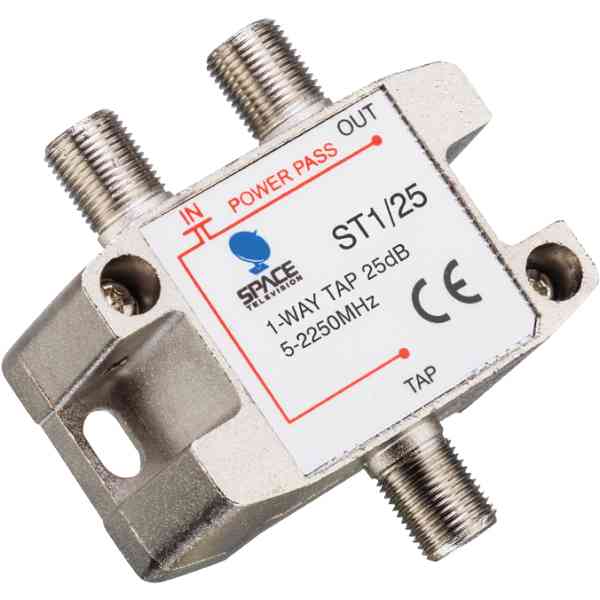 ST1/25 – Tap IF 1-Way 25dB (5-2250Mhz) 