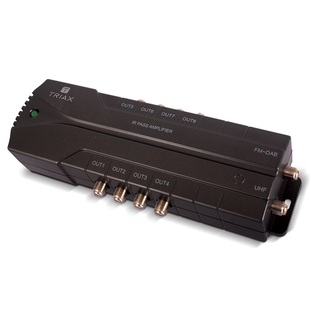 Triax 8 Way SLX LTE IR Pass Distribution Amplifier | +254100720022 Triax 8 Way SLX LTE IR Pass Distribution
  Amplifier
