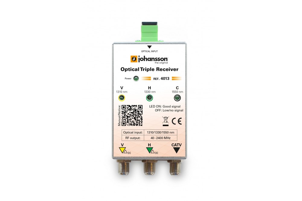Johansson. 4013 - Optical Triple Receiver | +254100720022 Johansson. 4013 - Optical Triple Receiver