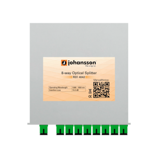 Johansson. 4042 - 8-way Optical Splitter