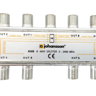 Johansson. 4508 - Wideband 8 way splitter