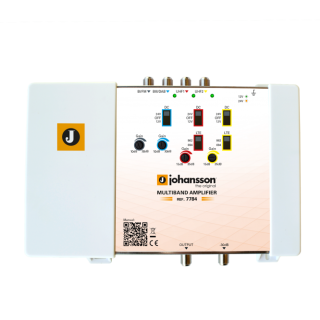 Johansson. 7784 - Multiband Distribution
  amplifier 4 inputs