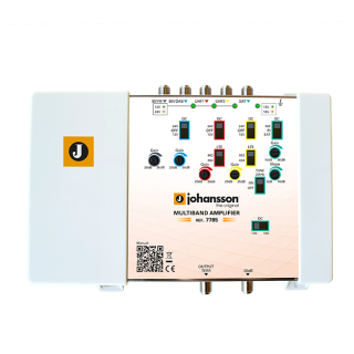 Johansson. 7785 - Multiband Distribution
  amplifier 5 inputs