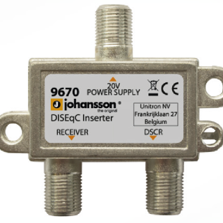 Johansson. 9670 - dSCR DiSEqC inserter