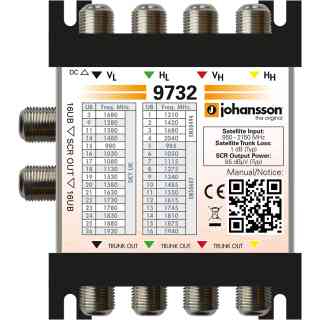 Johansson. 9732 - DSCR Multiswitch 2
  outputs