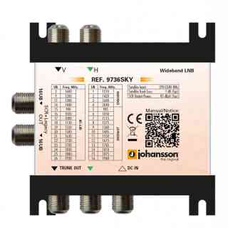 Johansson. 9736SKY - DCSS/DSCR Wideband
  Multiswitch 2 outputs