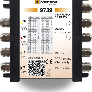 Johansson. 9739 - DSCR Multiswitch add-on
