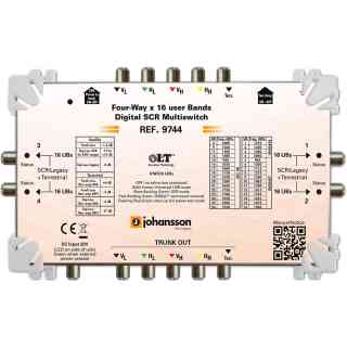 Johansson. 9744 - DSCR Multiswitch 4
  outputs