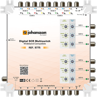 Johansson. 9775 - Digital SCR Multiswitch
  6 outputs
