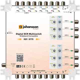 Johansson. 9775 - Digital SCR Multiswitch
  6 outputs