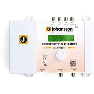 Johansson. 9780ETH - Compact SAT IF to IF
  Headend Ethernet