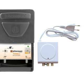 Johansson. KIT7332DC - UHF Preamplifier
(5G) (High performance) + Power Supply