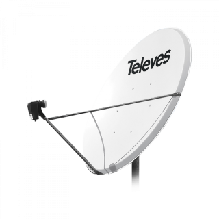 Televes 1300 aluminium satellite dish Areas with poor satellite coverage