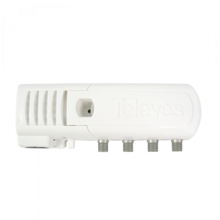 Televes "F" domestic amplifier 3 outputs
(2+TV): VHF/UHF - Auto LTE & USOS