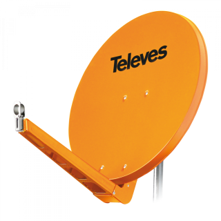 Televes QSD85 aluminium offset dishes 85x95cm - Orange
