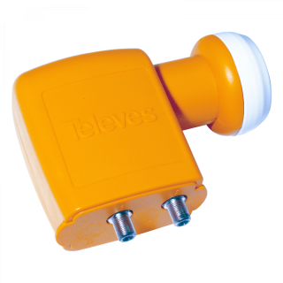 Televes Twin LNB offset 2 outputs: Hh/Vh/Hl/Vl