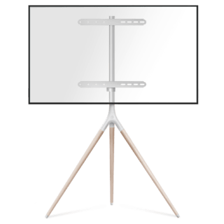 Artistic Easel Tripod TV Stand for 32” – 65 Inch  up to 77 lbs ONKRON TS1220, White | +254100720022