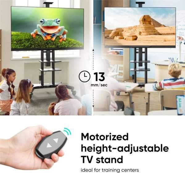 "Motorized TV Lift w/ Remote Control Mobile TV Stand for 50-86" TVs up to 233 lbs ONKRON TS1881 eLift" | +254100720022