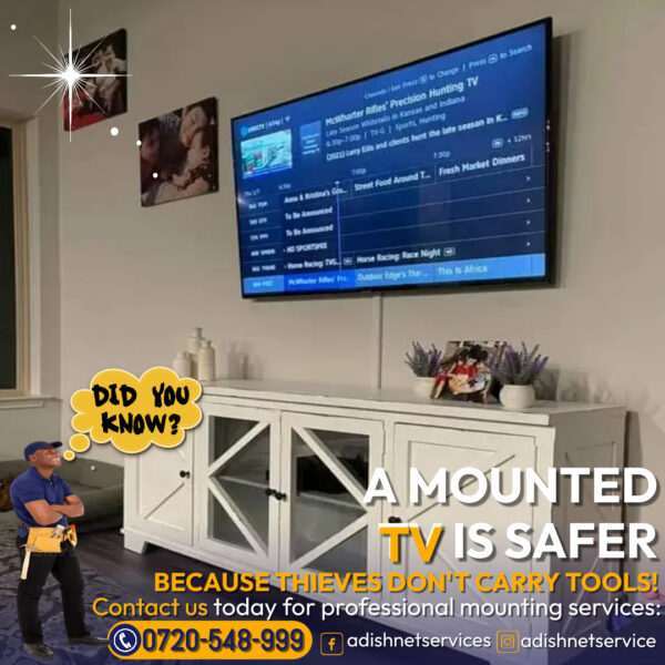 TV Mounting Services In  Mandera | +254100720022