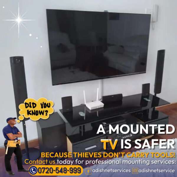 TV Mounting Services In  Voi | +254100720022
