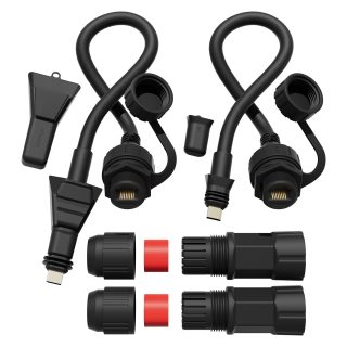 Starlink Flat High Performance Ethernet Adapter - SPX Plug to RJ45 Cable Extension