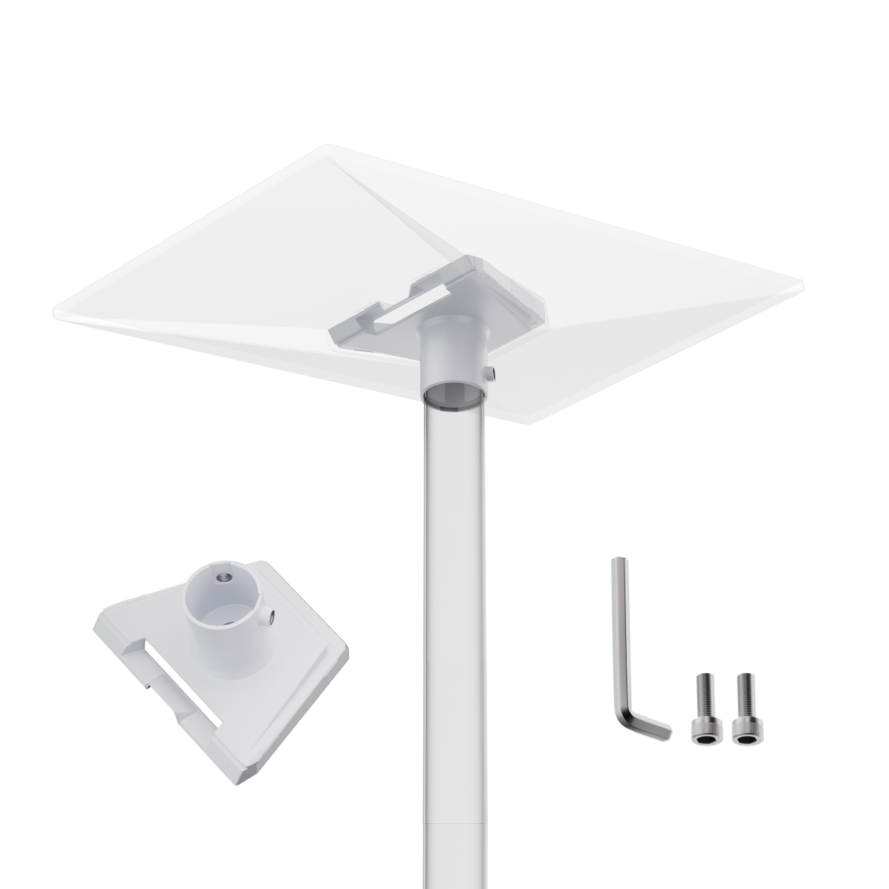 Starlink Gen3 Pipe Adapter Kickstand for Pole Mounting Fits 1.49-1.96" Poles