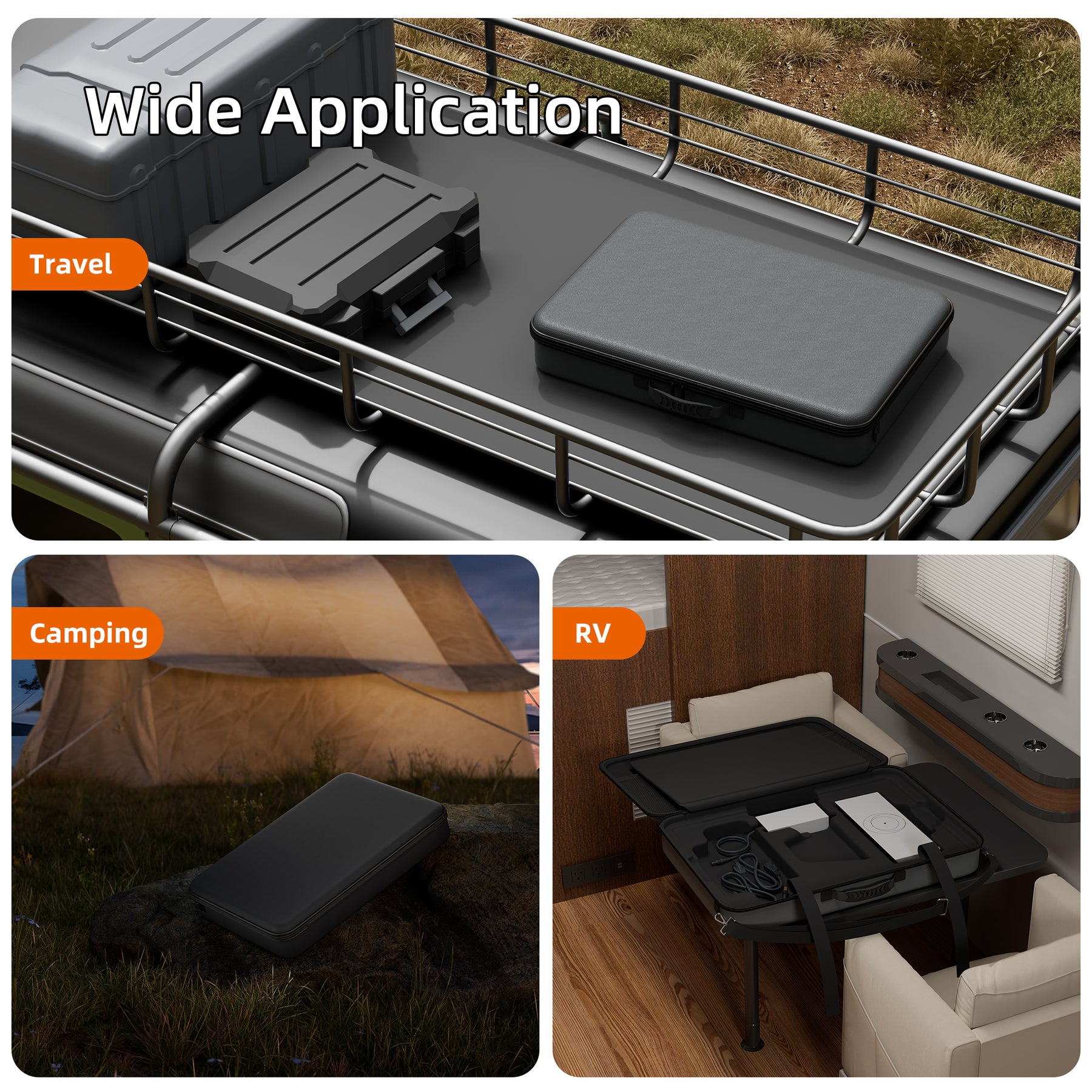 Starlink Gen 3 EVA Protective Carrying Travel Case Bag with Shoulder Strap - Image 3