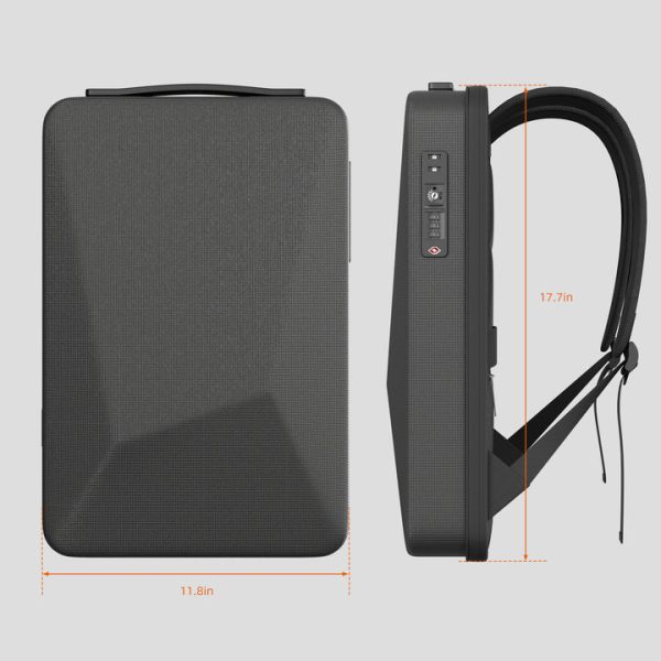 Starlink Mini Hard Shell Travel Backpack with TSA Lock & USB Charging Ports - Image 5