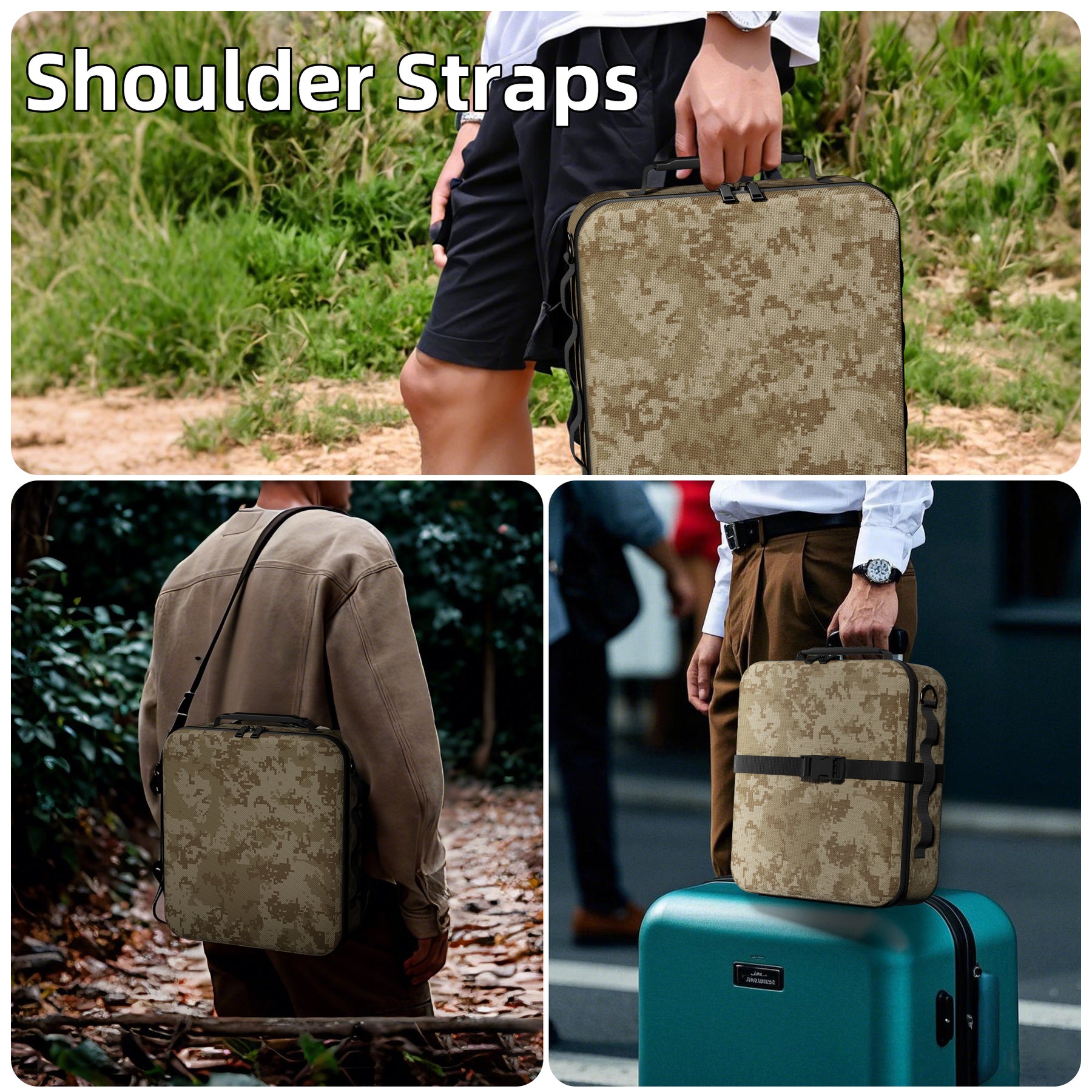 Starlink Mini Army Digital Camouflage Briefcase with Shoulder Strap | +254100720022 Starlink Mini Army Digital Camouflage Briefcase with Shoulder Strap - Image 3