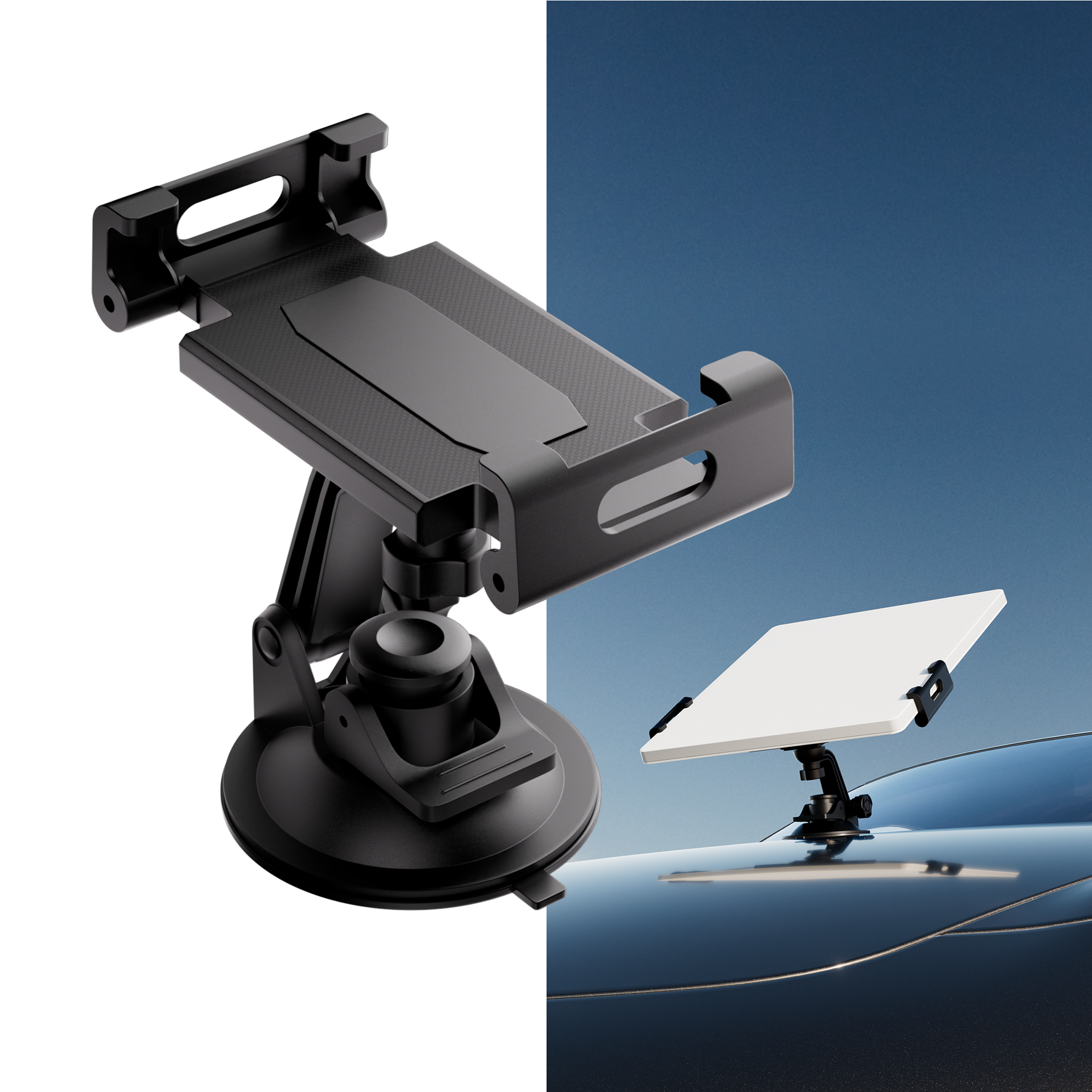 Adjustable 360° Rotation Starlink Mini Mount with Suction Holder