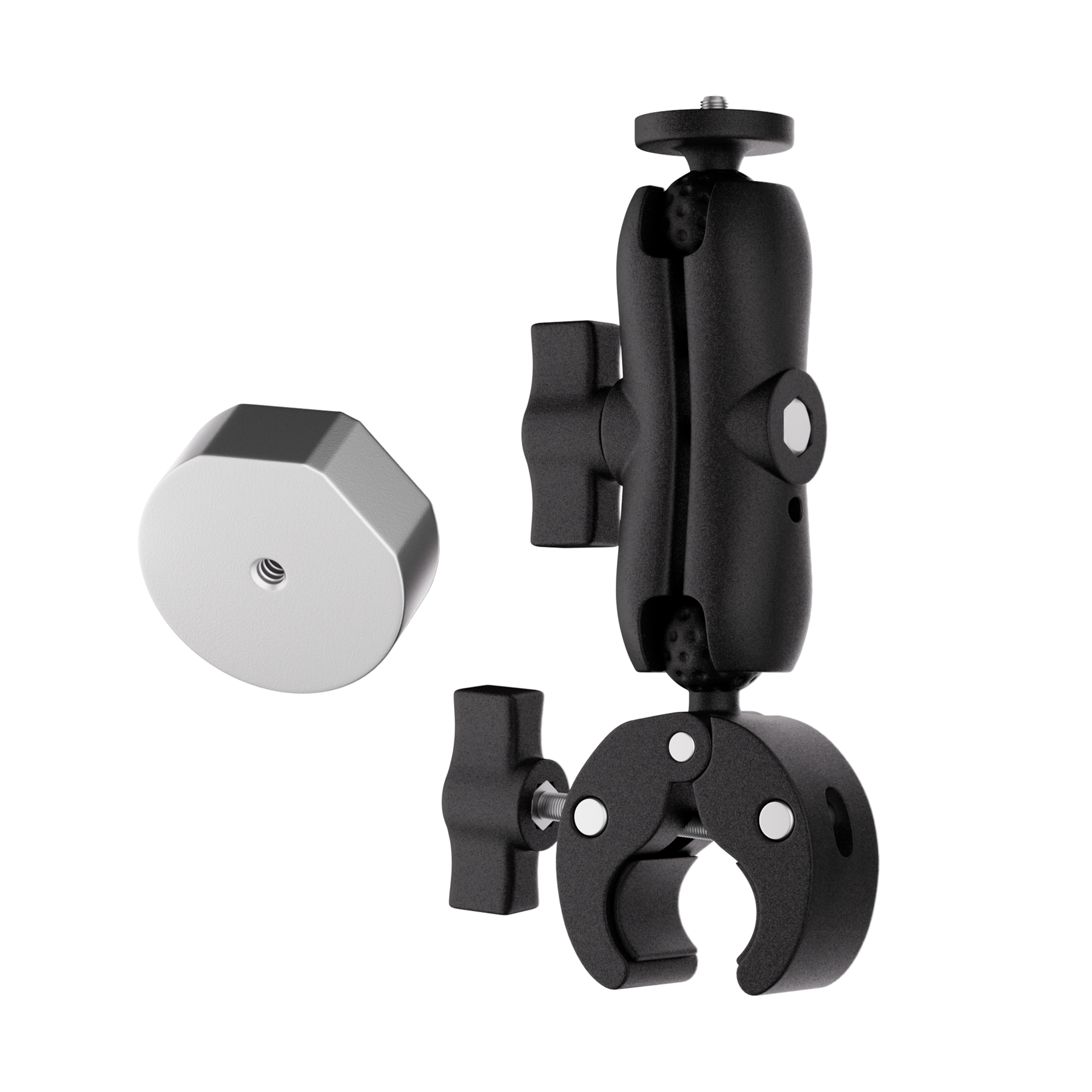 Starlink Mini Clamp with Double Ball Head Magic Arm and Tripod Adapter - Image 2