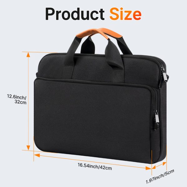 Starlink Mini 16.54" Carrying Case Briefcase Messenger Bag with Shoulder Strap - Image 5