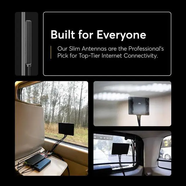 Peplink Slim 40G Antenna 5G & LTE Ultra-Wideband (600-6000MHz), Omni-Directional MIMO, Durable Low-Profile, Easy Install for RVs, Outdoors, Home/Office | +254100720022 Peplink Slim 40G Antenna 5G & LTE Ultra-Wideband (600-6000MHz), Omni-Directional MIMO, Durable Low-Profile, Easy Install for RVs, Outdoors, Home/Office - Image 6