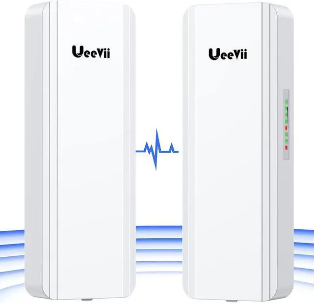 Gigabit Wireless Bridge, UeeVii CPE850 5.8GHz Point to Point/Multipoint WiFi Bridge, 5KM Long Range Outdoor WiFi CPE with 16dBi Antenna, 24V PoE Power, Extend Network to Barns, Shops, Garages | +254100720022 Gigabit Wireless Bridge, UeeVii CPE850 5.8GHz Point to Point/Multipoint WiFi Bridge, 5KM Long Range Outdoor WiFi CPE with 16dBi Antenna, 24V PoE Power, Extend Network to Barns, Shops, Garages