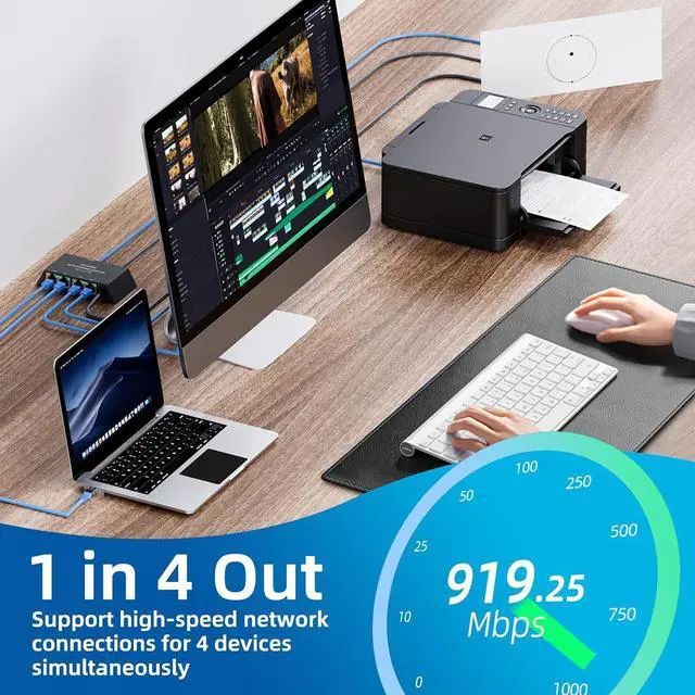 Multi Ports Starlink Mini/Starlink Gen 3 Ethernet Adapter for Wired External Network 4-Ports Starlink Ethernet Adapter Gen 3 for 4 Devices Networked Simultaneously Stable Connection - Up to 1 Gbps | +254100720022 Multi Ports Starlink Mini/Starlink Gen 3 Ethernet Adapter for Wired External Network 4-Ports Starlink Ethernet Adapter Gen 3 for 4 Devices Networked Simultaneously Stable Connection - Up to 1 Gbps - Image 3
