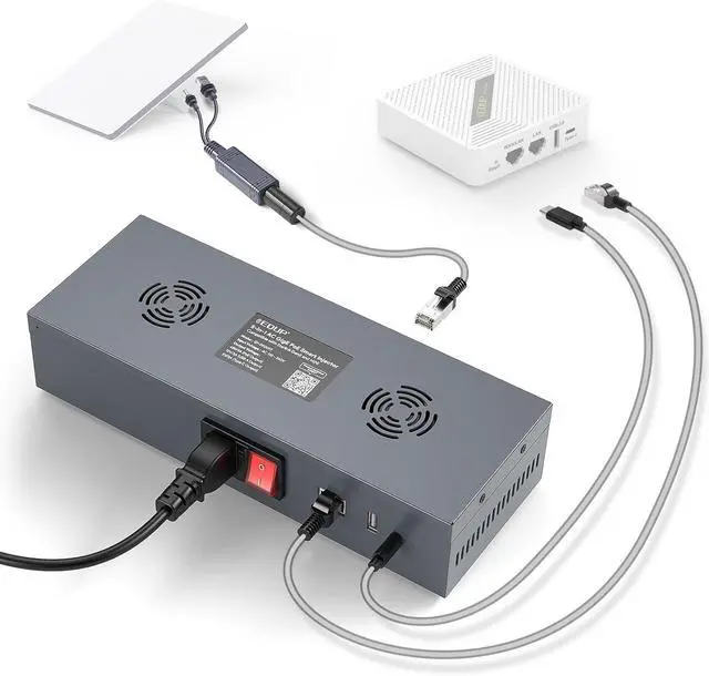Starlink Mini PoE Splitter Adapter Kit180W GigE Passive & ESD Protection, Stalink Mini DC Power Kit with USB C Power Outputs and DC Step-Up Converter, AC 110-260V to DC 48V/3A for Star link Mini Dish | +254100720022 Starlink Mini PoE Splitter Adapter Kit180W GigE Passive & ESD Protection, Stalink Mini DC Power Kit with USB C Power Outputs and DC Step-Up Converter, AC 110-260V to DC 48V/3A for Star link Mini Dish