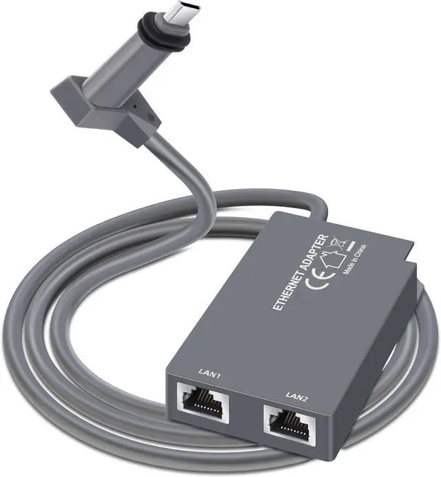 Ethernet Adapter for Starlink Standard Actuated Gen 2, 2 Ports Starlink GEN 2/V2 RJ45 Dish Female to Router Male Adapter for Starlink Dish Satellite Internet V2 for Wired External Network | +254100720022 Ethernet Adapter for Starlink Standard Actuated Gen 2, 2 Ports Starlink GEN 2/V2 RJ45 Dish Female to Router Male Adapter for Starlink Dish Satellite Internet V2 for Wired External Network
