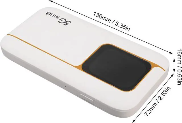 Estink 5G Mobile Hotspot with SIM Card Slot, Portable WiFi 6 Router 2.77Gbps Ultra High Speed 7100mAh Battery IP67 for Travel Home Gaming | +254100720022 Estink 5G Mobile Hotspot with SIM Card Slot, Portable WiFi 6 Router 2.77Gbps Ultra High Speed 7100mAh Battery IP67 for Travel Home Gaming - Image 6