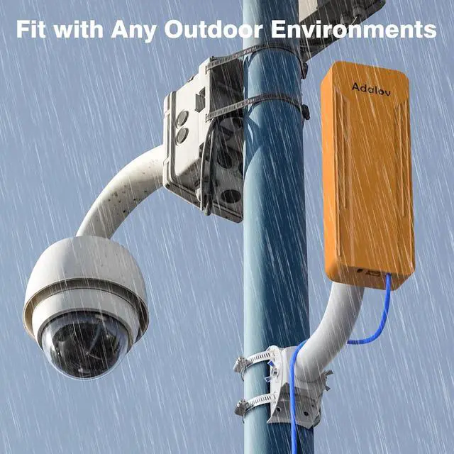 CPE469 Dual Band Wireless Bridges with Bracket Mounts, 3KM Long Range Gigabit WiFi Bridge+Adalov Universal Adjustable Mounting Bracket for Wall Mounted/Hole Pole, Antenna Wall-Mounted Mounting Pole | +254100720022 CPE469 Dual Band Wireless Bridges with Bracket Mounts, 3KM Long Range Gigabit WiFi Bridge+Adalov Universal Adjustable Mounting Bracket for Wall Mounted/Hole Pole, Antenna Wall-Mounted Mounting Pole - Image 5
