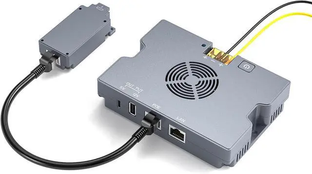 Starlink PoE Injector for Starlink High Performance & Flat HP, SURVADV 350W Starlink Gen 3 PoE with Starlink Cable Adapter, 52V/6A DC, USB-A & Type-C, 9-36V Input, Smart Cooling, Rugged Aluminum Case | +254100720022 Starlink PoE Injector for Starlink High Performance & Flat HP, SURVADV 350W Starlink Gen 3 PoE with Starlink Cable Adapter, 52V/6A DC, USB-A & Type-C, 9-36V Input, Smart Cooling, Rugged Aluminum Case