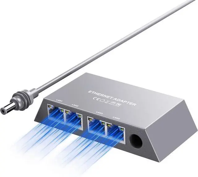 Starlink Ethernet Adapter for Gen 3, Starlink Rectangular Satellite Internet Adapter Ethernet Gen 3 for Wired External Network Fast & Stable Connection, 4 Ports | +254100720022 Starlink Ethernet Adapter for Gen 3, Starlink Rectangular Satellite Internet Adapter Ethernet Gen 3 for Wired External Network Fast & Stable Connection, 4 Ports