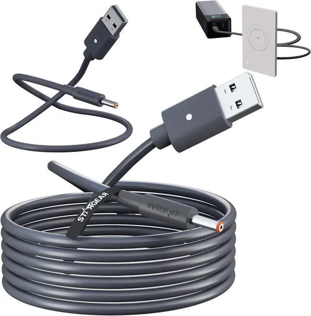 Starlink Router Mount, 2 in1 Wall Mount for Starlink Router Mini and Power Supply Mounting Kit,Starlink Router Mini Cable - 2 Pack (1FT + 6.5FT) USB-A to DC Power CableUSB-C to DC Power Cable | +254100720022 Starlink Router Mount, 2 in1 Wall Mount for Starlink Router Mini and Power Supply Mounting Kit,Starlink Router Mini Cable - 2 Pack (1FT + 6.5FT) USB-A to DC Power CableUSB-C to DC Power Cable - Image 6