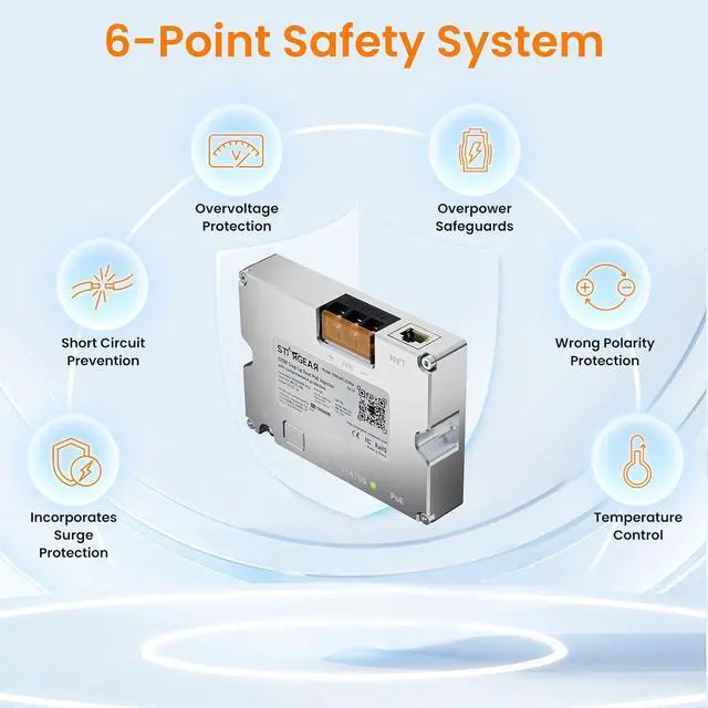 Starlink Gen 3 220W Dual POE Injector Converter + Starlink Cable to RJ45 Adapter Kits for Starlink Standard, 12V/24V High-Efficiency Power Delivery Solution, Reliable and Easy Installation | +254100720022 Starlink Gen 3 220W Dual POE Injector Converter + Starlink Cable to RJ45 Adapter Kits for Starlink Standard, 12V/24V High-Efficiency Power Delivery Solution, Reliable and Easy Installation - Image 3