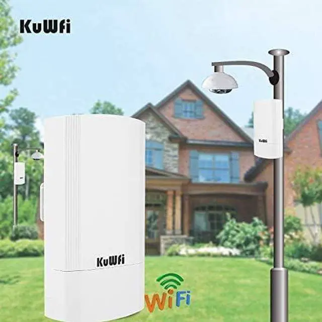 KuWFi 5.8G Point to Point Outdoor WiFi Bridge,900Mbps Network Wireless Ethernet Bridge,2KM/1.24 Miles P2P Wireless Bridge CPE Kit IP65 Waterproof for Extend starlink Router Signal | +254100720022 KuWFi 5.8G Point to Point Outdoor WiFi Bridge,900Mbps Network Wireless Ethernet Bridge,2KM/1.24 Miles P2P Wireless Bridge CPE Kit IP65 Waterproof for Extend starlink Router Signal