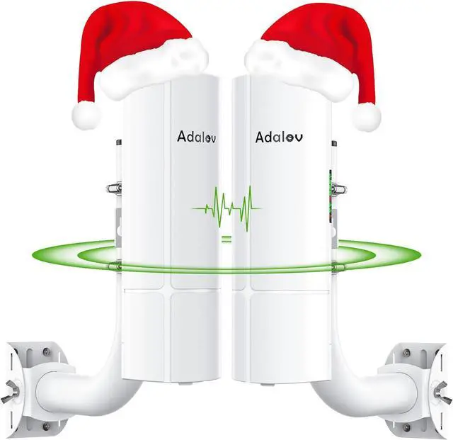 Gigabit Wireless Bridge with Mounts, 5.8G Point to Point Extender, 3KM Outdoor WiFi Bridges with 16dBi Antenna for Barn, Garage, RV, Farm, CCTV/IP Camera, Starlink Network Extension, Network Sharing | +254100720022 Gigabit Wireless Bridge with Mounts, 5.8G Point to Point Extender, 3KM Outdoor WiFi Bridges with 16dBi Antenna for Barn, Garage, RV, Farm, CCTV/IP Camera, Starlink Network Extension, Network Sharing
