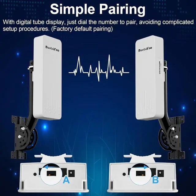 Point to Point Starlink Internet Outdoor Long Range Transmission with Mount for Starlink Gen 3 Router, Starlink WiFi Extender, 5.8GHz 3KM 1000Mbps 18dBi High Gain Antenna, 2 Pack | +254100720022 Point to Point Starlink Internet Outdoor Long Range Transmission with Mount for Starlink Gen 3 Router, Starlink WiFi Extender, 5.8GHz 3KM 1000Mbps 18dBi High Gain Antenna, 2 Pack - Image 5
