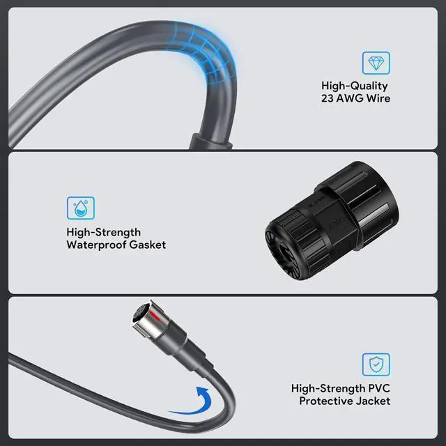 Starlink Ethernet Adapter Performance Gen 3 1FT/30CM Waterproof RJ45 Coupler & Ethernet Cable Extension for Performance Gen 3 Dish, Plug-and-Play, High-Speed Data Transmission, Outdoor Use (1 Pack) | +254100720022 Starlink Ethernet Adapter Performance Gen 3 1FT/30CM Waterproof RJ45 Coupler & Ethernet Cable Extension for Performance Gen 3 Dish, Plug-and-Play, High-Speed Data Transmission, Outdoor Use (1 Pack) - Image 4