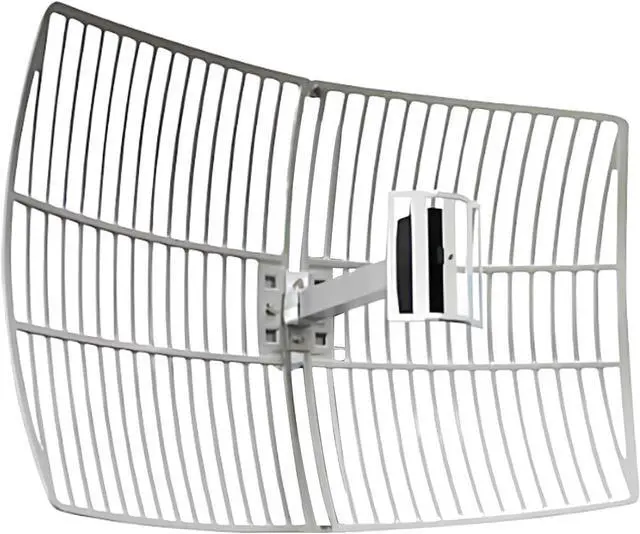 2.4GHz 20dBi High-Gain WiFi Outdoor Directional Grid Parabolic Antenna Dish (2400-2500 MHz) with N-Type Female Connector for Long Distance Signal Reception or Transmission | +254100720022 2.4GHz 20dBi High-Gain WiFi Outdoor Directional Grid Parabolic Antenna Dish (2400-2500 MHz) with N-Type Female Connector for Long Distance Signal Reception or Transmission
