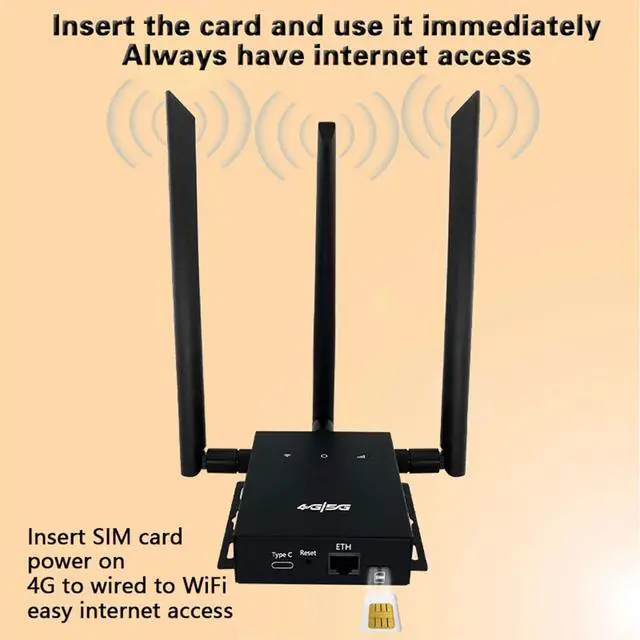 USB C Mobile Router, 4Ghz Removable Antennae Metal Case WIFI6 Card Operating Fast Networking 110V Voltages | +254100720022 USB C Mobile Router, 4Ghz Removable Antennae Metal Case WIFI6 Card Operating Fast Networking 110V Voltages - Image 6